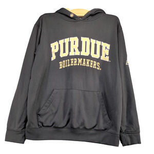 Colosseum Athletics Men's Purdue Boilermakers Hoodie Black Small Embroidered